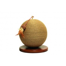 Rosewood Когтеточка шар на деревянной подставке "Parsley"