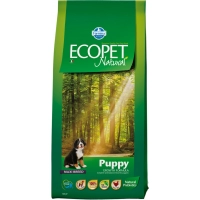 Ecopet Natural Сухой корм для щенков Maxi, 12 кг
