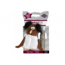EBI Игрушка для кошек мягкая с кошачьей мятой "Farmer-Ollie", 10см