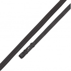 SHIRES Повод "Rubber", 138х2 см, черный