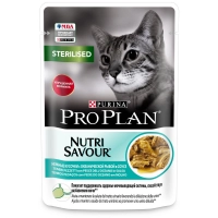 Pro Plan Pouch консервы для стерилизованных кошек океаническая рыба
